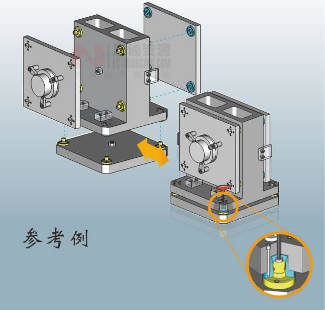 秒速夾具設(shè)置元件